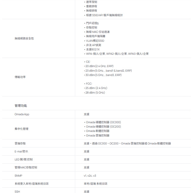 TP-LINK EAP670 V1 AX5400 吸頂式 WiFi 6 基地台 / 無線 AP