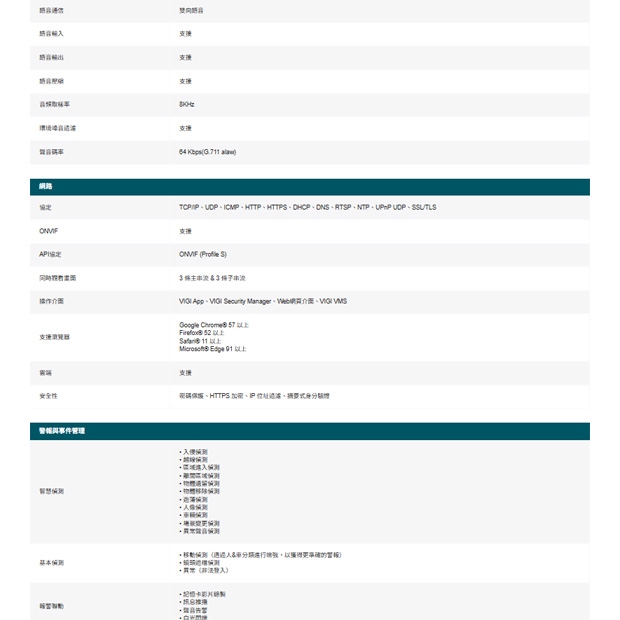 TP-LINK VIGI C385 VIGI 8MP 戶外全彩槍型網路監控攝影機
