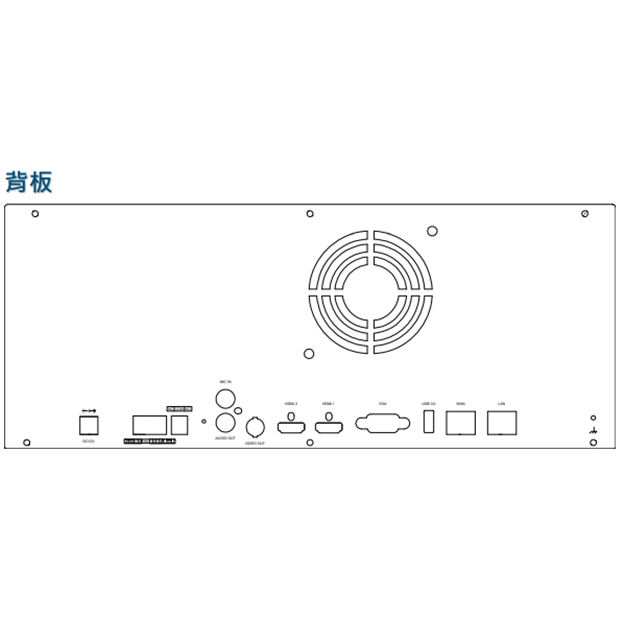 AVTECH 陞泰 DGH8516AX(US)-U1 16 路網路型錄影主機 (支援安裝8顆硬碟)