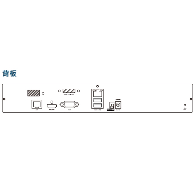 AVTECH 陞泰 DGH2114BX(US)-U1 16 路 H.265 網路型錄影主機