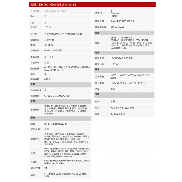 大華dahua DH-IPC-HDW2531TM-AS-S2 5MP紅外線定焦網路攝影機2.jpg