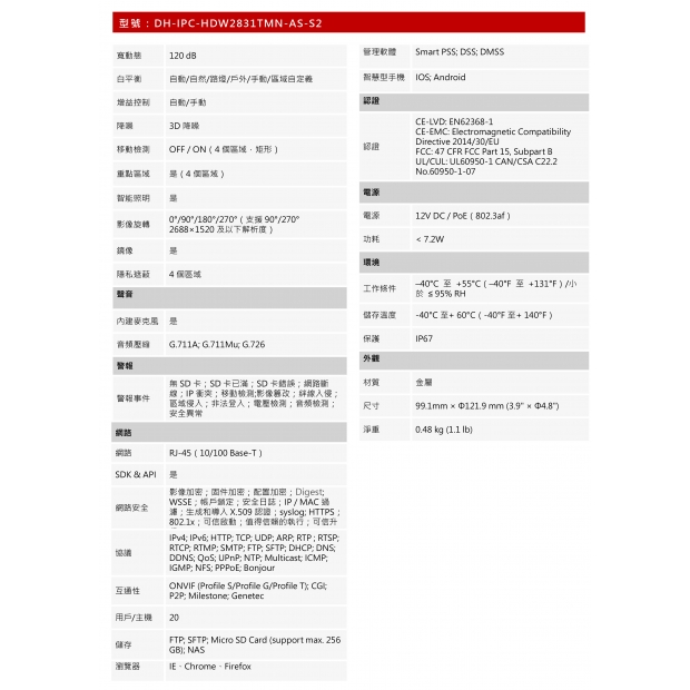 大華dahua DH-IPC-HDW2831TM-AS-S2 8MP Lite IR 定焦半球網路攝影機2.jpg