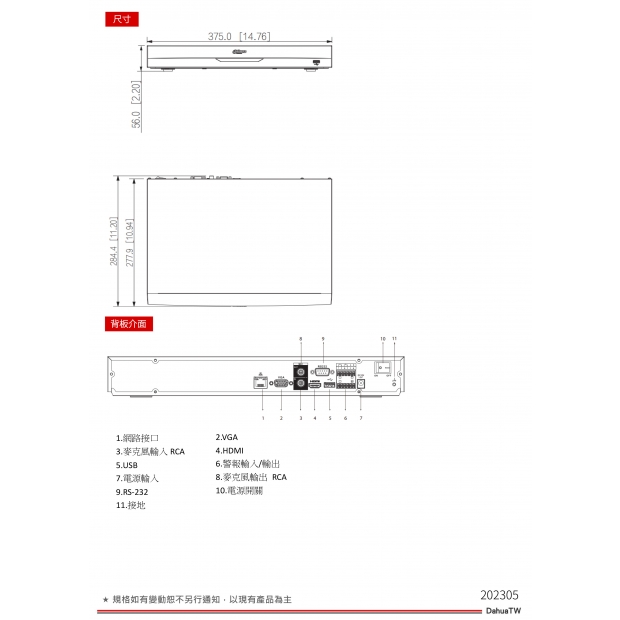 大華dahua DH-NVR5216-EI 16路1U 2HDD 網路NVR3.jpg