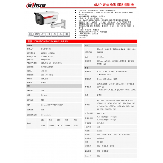 大華dahua DH-IPC-HFW2449M-S-B-PRO 4MP定焦槍型網路攝影機1.jpg