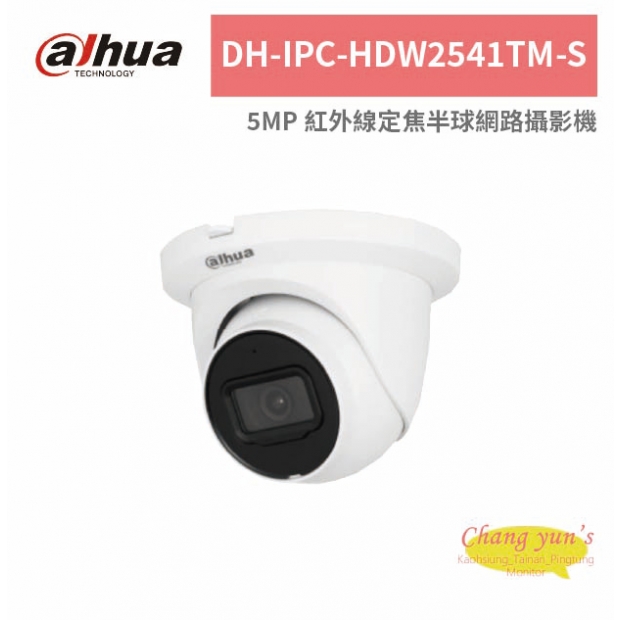 大華dahua DH-IPC-HDW2541TM-S 5MP 紅外線定焦半球網路攝影機.jpg