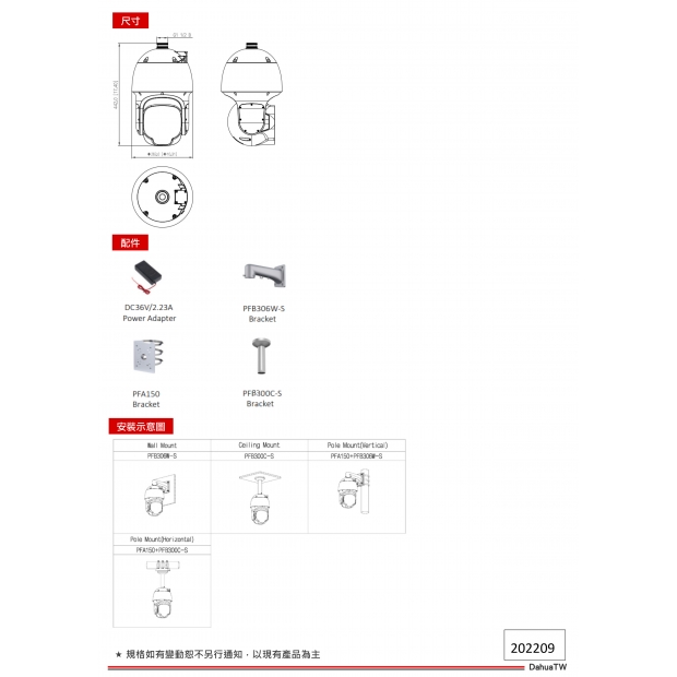 大華dahua DH-SD8C440FD-HNF 4MP 40倍星光 極光PTZ網路攝影機3.jpg