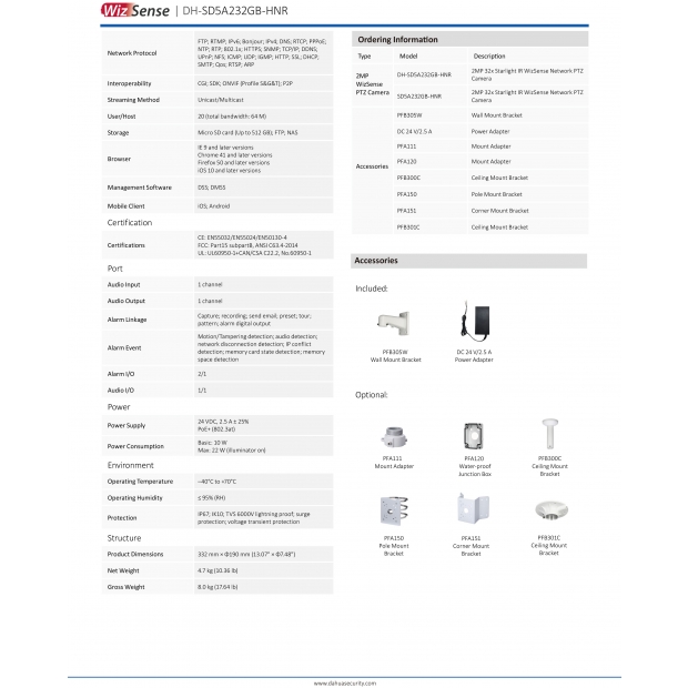 大華dahua DH-SD5A232GB-HNR 2MP 32倍 星光紅外網路PTZ 攝影機3.jpg