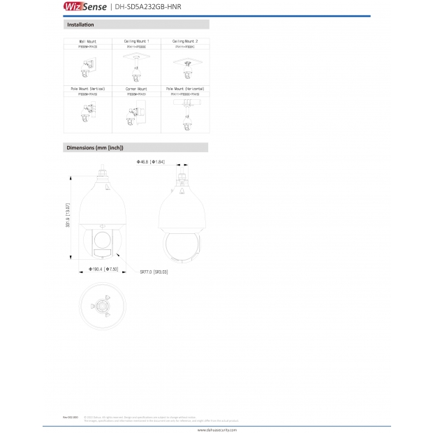 大華dahua DH-SD5A232GB-HNR 2MP 32倍 星光紅外網路PTZ 攝影機4.jpg