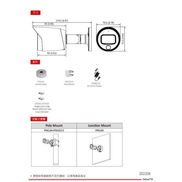 大華dahua DH-IPC-HFW2439SN-SA-LED-S2 4MP Lite全彩定槍型網路攝影機3.jpg