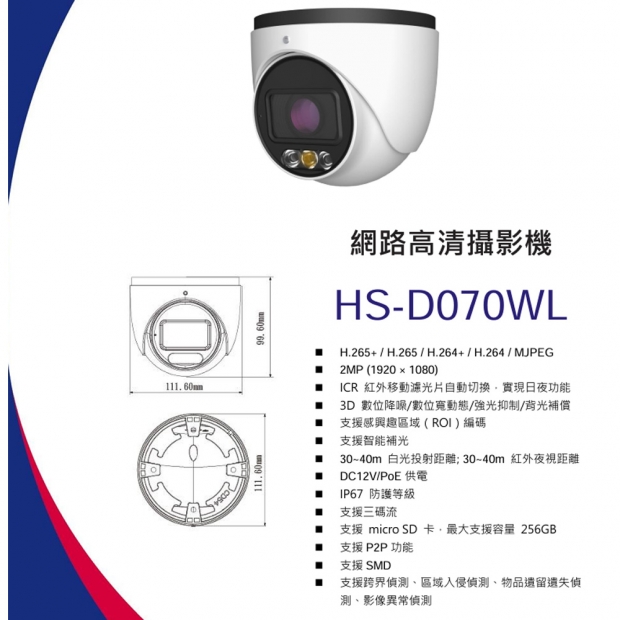 昇銳 HS-D070WL 2百萬區域入侵半球型網路攝影機.1.jpg