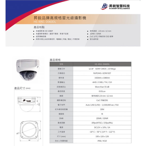 昇銳 HS-4IN1-D060DL 2百萬半球型類比攝影機.1.jpg