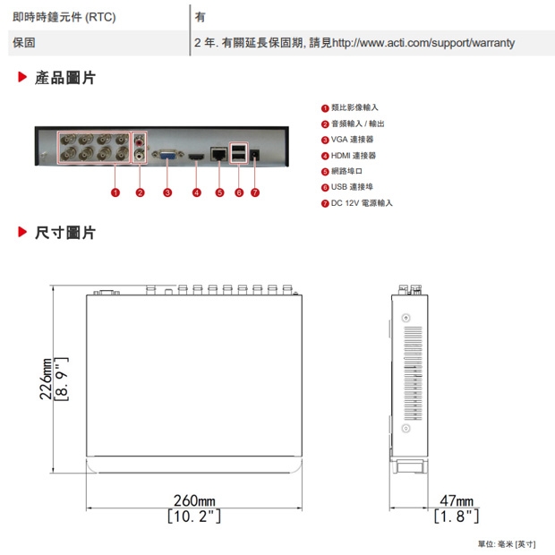 ACTi YVR-121 迷你混合式DVR主機.3.jpg