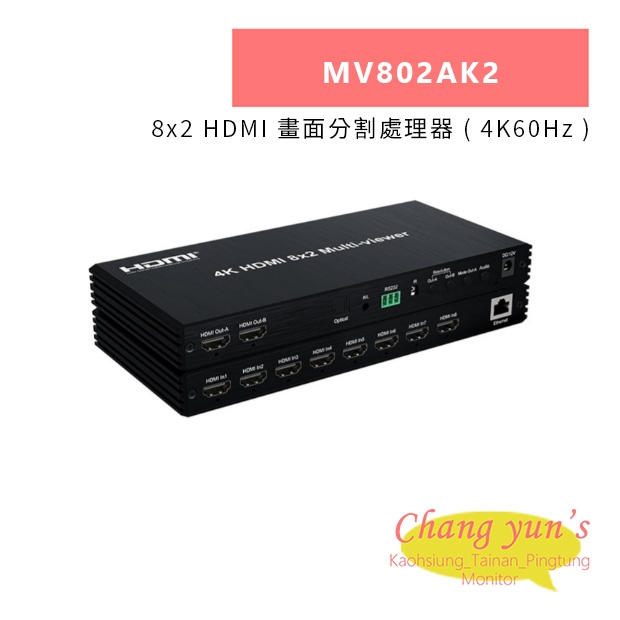 HANWELL MV802AK2 8x2 HDMI 畫面分割處理器 _ 4K60Hz _.jpg