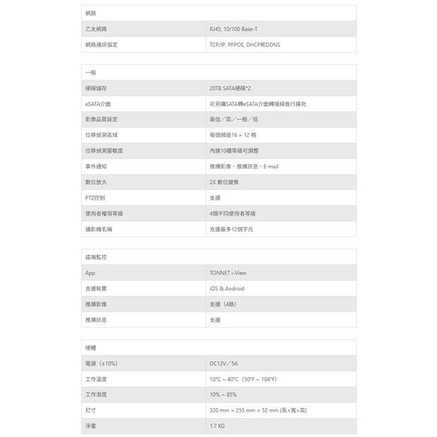 TONNET VAT92216 16路800萬TONNET五合一主機.2.jpg