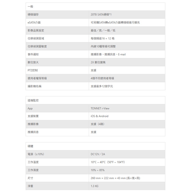 TONNET VAT92104 4路 800萬 五合一主機.2.jpg