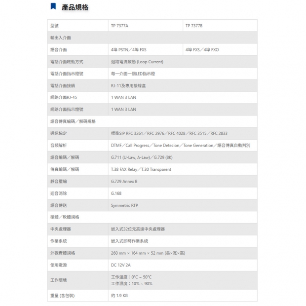 TONNET TP7377 4埠網路電話閘道器.1.jpg