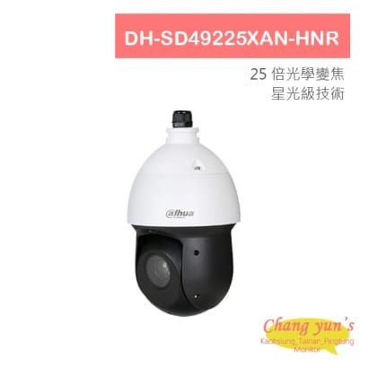 DH-SD49225XAN-HNR AI 25倍2MP紅外線網路快速球攝影機 IP cam 大華dahua 監視器