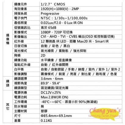 大華 DHI-XVR5104HS 4路XVR錄影主機+ DH-HAC-HDW1200RN 200萬畫素 1080P 紅外線攝影機*4