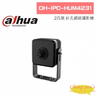 大華  DH-IPC-HUM4231 2百萬畫素WDR針孔網路攝影機