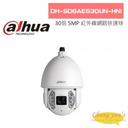 大華 DH-SD6AE530UN-HNI AI 30倍 5MP 紅外線網路快速球攝影機