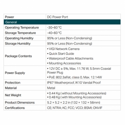 TP-LINK InSight S655I 500萬 紅外線魚眼網路攝影機