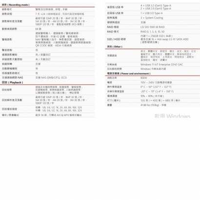 LILIN 利凌 NAV16630  64路 即時影像 支援 AI 網路攝影機 NAV錄影主機