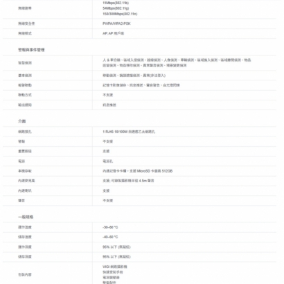 TP-LINK VIGI C440-W VIGI 4MP 全彩 Wi-Fi 半球型無線監視器/商用網路監控攝影機