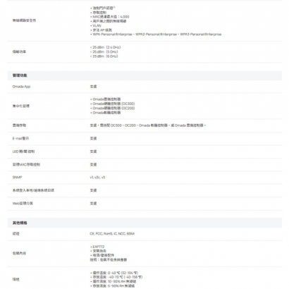 TP-LINK EAP772(US) V1 BE11000 吸頂式三頻 Wi-Fi 7 無線基地台