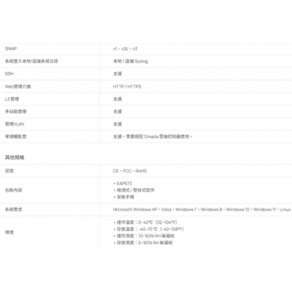 TP-LINK EAP673 AX5400 吸頂式 WiFi 6 基地台 / 無線 AP