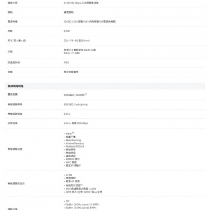 TP-LINK EAP115-Bridge KIT V1 無線橋接 5 GHz 300 Mbps 遠距離 室內/室外型基地台