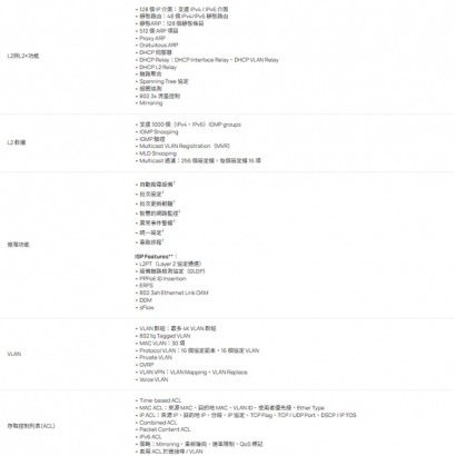 TP-LINK SG3452X Omada 48 埠 Gigabit L2+ 管理型交換器 (含 10GE SFP+ 插槽)