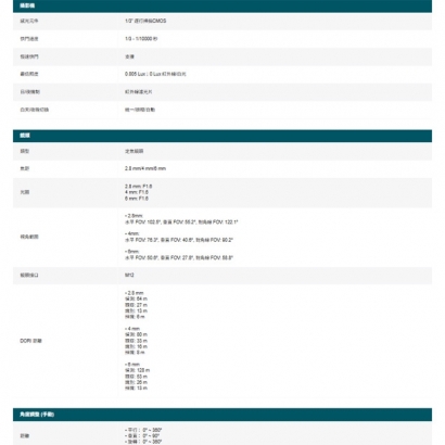 TP-LINK VIGI C345 VIGI 4MP 戶外全彩槍型網路監控攝影機