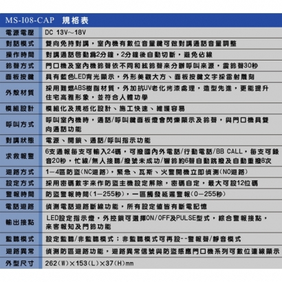 MS-I08-CAP 交換機