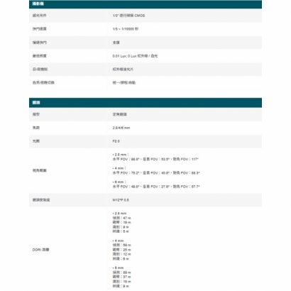 TP-LINK EasyCam C320 VIGI 2MP 戶外全彩槍型監視器/商用網路監控攝影機