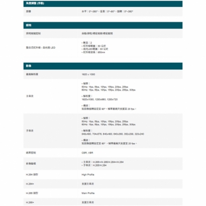 TP-LINK EasyCam C320 VIGI 2MP 戶外全彩槍型監視器/商用網路監控攝影機