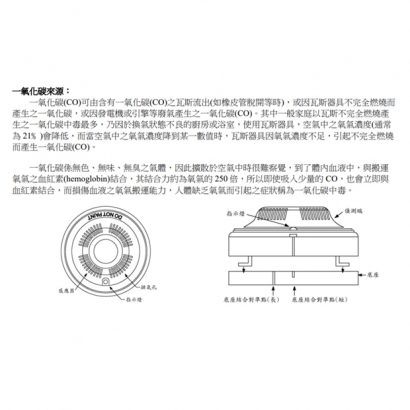 RS-ECO985 系統式一氧化碳警報器(含乾接點輸出)
