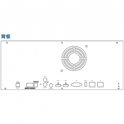 AVTECH 陞泰 DGH8516AX(US)-U1 16 路網路型錄影主機 (支援安裝8顆硬碟)