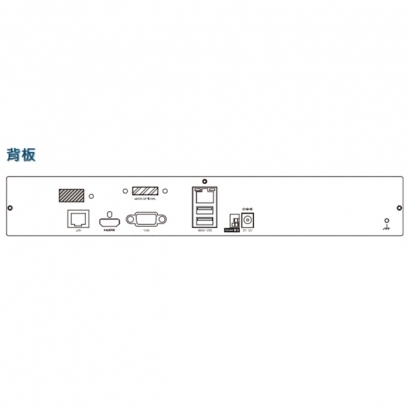 AVTECH 陞泰 DGH2114BIX(US)-U1 AI 智慧偵測 16 路 H.265 網路型錄影主機