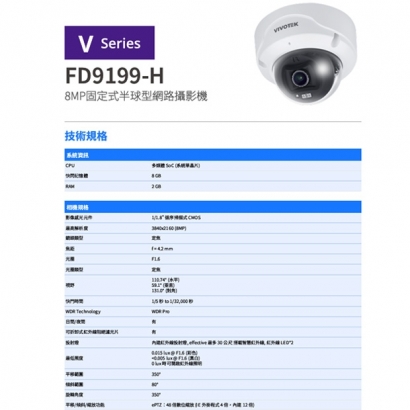 VIVOTEK FD9199-H 8MP固定式半球型網路攝影機.1.jpg