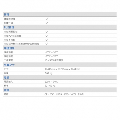 VIVOTEK AW-GEL-205A-260 16埠PoE_4埠 輕網管型 交換器.3.jpg