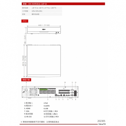 大華dahua DH-NVR5816-16P-EI 16路2U 16PoE 8HDD網路NVR3.jpg