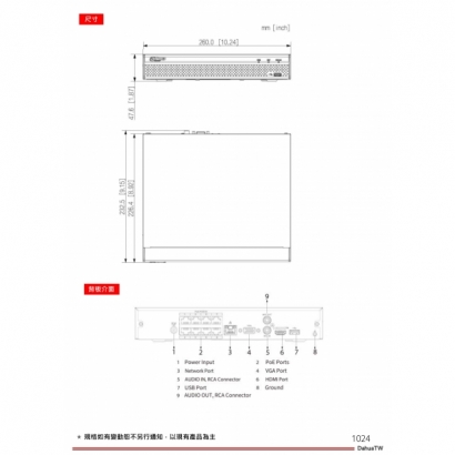 大華dahua DH-NVR2108HS-8P-4KS3 8路1U 8PoE 1HDD NVR3.jpg
