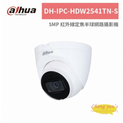 大華dahua DH-IPC-HDW2541TN-S 5MP 紅外線定焦半球網路攝影機.jpg