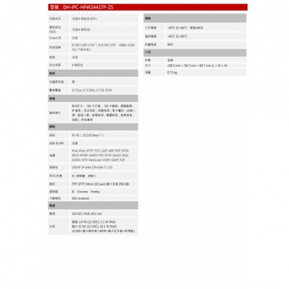 大華dahua DH-IPC-HFW2441TP-ZS 4MP 紅外線變焦槍型網路攝影機2.jpg 大華dahua DH-IPC-HFW2441TP-ZS 4MP 紅外線變焦槍型網路攝影機2.jpg