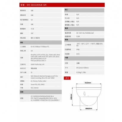 大華dahua DH-SD22204UE-GN 2MP星光PTZ IP攝影機2.jpg