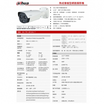 大華dahua DH-TPC-BF2241-TB3F4-DW-S2-HW 熱成像子彈頭IP攝影機1.jpg