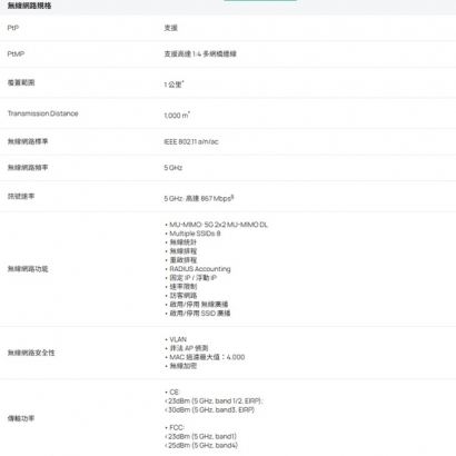 TP-LINK EAP211-Bridge KIT V3.20 Omada 5GHz 867Mbps 室內 戶外無線網橋.2.jpg