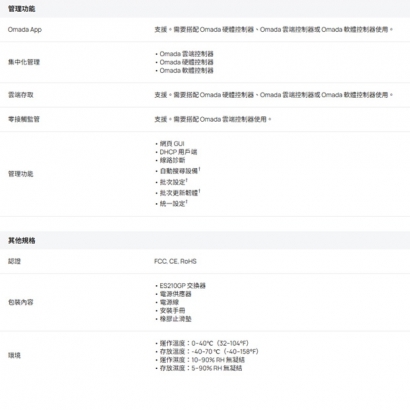 TP-LINK ES210GP Omada 10 埠 Gigabit 簡易管理型交換器 _含 8 埠 PoE__.3.jpg
