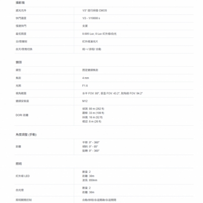 TP-LINK VIGI C440-WV2_C440-W V2_ VIGI 4MP 全彩 Wi-Fi 半球型無線監視器 商用網路監控攝影機.1.jpg