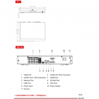 大華Dahua DH-XVR5108H-I3 1080P 8CH AI錄影主機.3.jpg